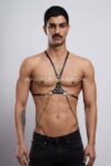 Erkek Omuz Harness – Seksi Erkek Deri Harness – Gay Harness İç Giyim – APFTM28