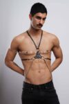 Erkek Omuz Harness – Seksi Erkek Deri Harness – Gay Harness İç Giyim – APFTM28