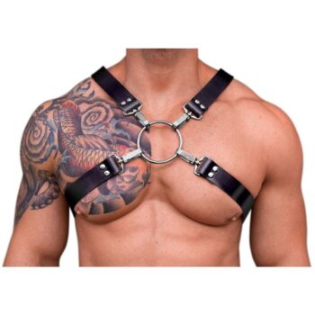 Erkek X Göğüs Harness, Erkek Gömlek Kemeri, Erkek T-Shirt Kemeri - APFTM178