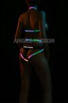 Erotik İç Giyim Reflektörlü Seksi Body Harness