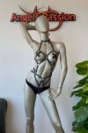 Erotik İç Giyim Reflektörlü Seksi Body Harness