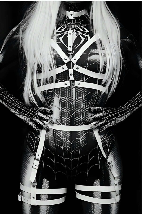 fantazi deri giyim sexy harness apft488 harness takm angels passion 127999 37 B