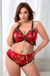 Fantazi Zincirli Deri Body Harness