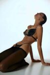 Fantazi Zincirli G-String Sütyen Külot Takımı Deri Harness – APFT1227
