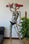 Fantezi Giyim Renkli Reflektörlü Body Harness