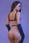 Göğüs Üzeri Pentagram Sembollü Deri Harness – APFT821