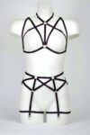 Göğüs ve Jartiyer Kemerli Seksi Harness – APFT161
