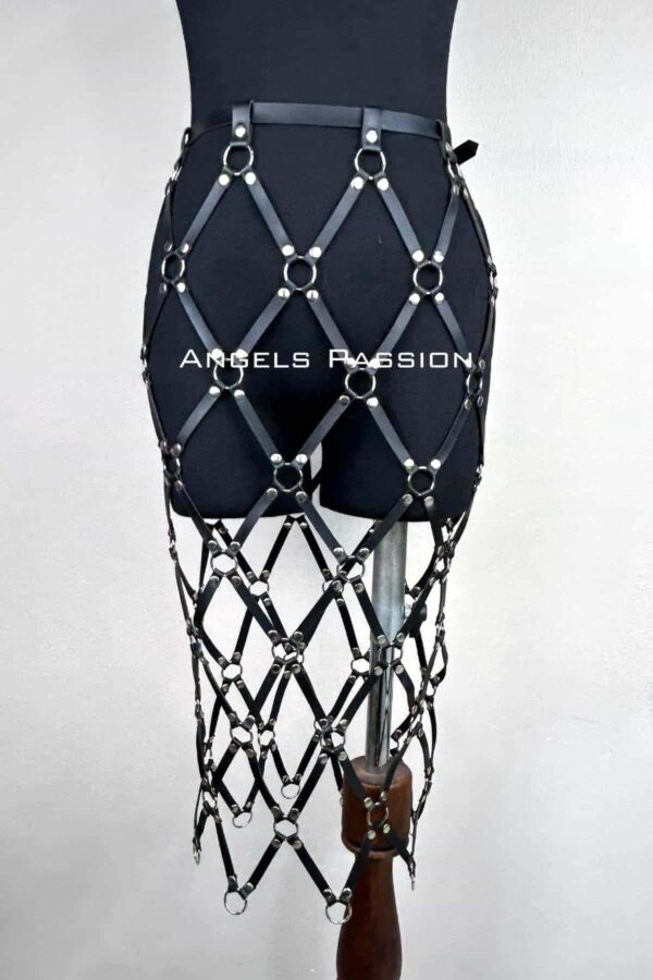 harness etek deri orgu harness etek sik tayt uzeri etek apft410 etek angels passion 131058 41 B