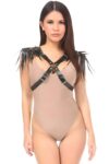 Kadın Omuzdan Püsküllü Göğüs Harness – APFT1240