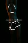 Kalçayı Saran Karanlıkta Parlayan Reflektörlü Harness – APFT480