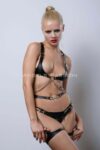 Kanca Detaylı Şık Göğüs Ve Bacak Harness Takım – APFT1221