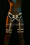 Karanlıkta Parlayan Jartiyer – Reflektörlü Jartiyer Harness – APFT214