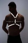 Karanlıkta Parlayan (Reflektörlü) Erkek Göğüs Harness