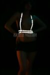 Karanlıkta Yansıyan Özel Göğüs Harness İç Giyim – APFT205