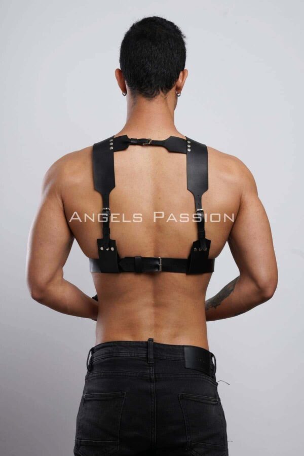 kelepceli erkek gogus harness deri erkek fantezi harness kelepceli erkek harness apftm121 erkek harness angels passion 130218 41 B