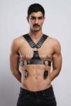 Kelepçeli Erkek Göğüs Harness