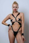 Kelepçeli Full Body Harness Set
