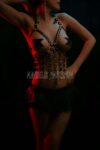 Lastik Seksi Büstiyer – Göğüs Açık Bırakan Büstiyer Lastik Harness – APFT567