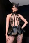 Mini Etekli Body Harness Ve Kedi Maske Takım – APFT1313