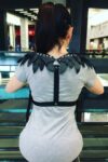 Omuz Parça Kanatlı Deri Harness – APFT726