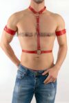 Pazu Harness Detaylı Seksi Erkek Deri Harness Takım – APFTM15