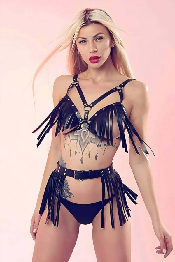 puskullu deri fantazi takim apft440 harness takm angels passion 128596 37 B