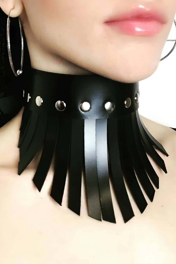 puskullu sik deri choker tasma apft658 choker angels passion 127020 39 B