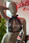 Rainbow Reflektörlü Seksi Harness Büstiyer – APFT551