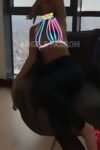 Rainbow Reflektörlü Seksi Harness Büstiyer – APFT551