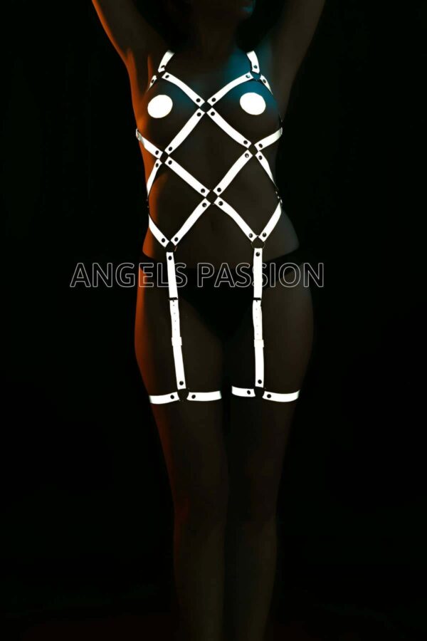 reels videolari icin ozel urunler reflektorlu harness apft508 reflektrl harness angels passion 128309 39 B