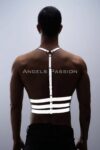 Reflektörlü (Karanlıkta Parlayan) Erkek Göğüs Harness