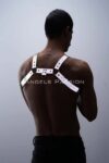 Reflektörlü (Karanlıkta Parlayan) Erkek Göğüs Harness