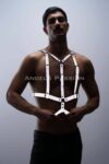 Reflektörlü (Karanlıkta Parlayan) Göğüs Harness