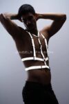 Reflektörlü (Karanlıkta Parlayan) Göğüs Harness