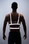 Reflektörlü (Karanlıkta Parlayan) Göğüs Harness