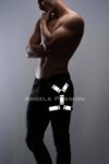 Reflektörlü (Karanlıkta Yansıyan) Erkek Bacak Harness