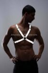 Reflektörlü (Karanlıkta Yansıyan) Erkek Göğüs Harness