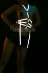 Reflektörlü Seksi Jartiyer Body Harness İç Giyim – APFT16