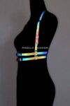 Renkli Reflektörlü Göğüs Harness
