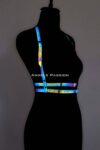 Renkli Reflektörlü Göğüs Harness