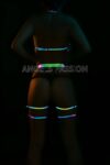Renkli Reflektörlü Seksi Jartiyer Harness Takım – APFT325