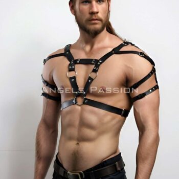 Savaşçı Viking Erkek Harness, Erkek PartyWear, Viking Cosplay - APFTM6
