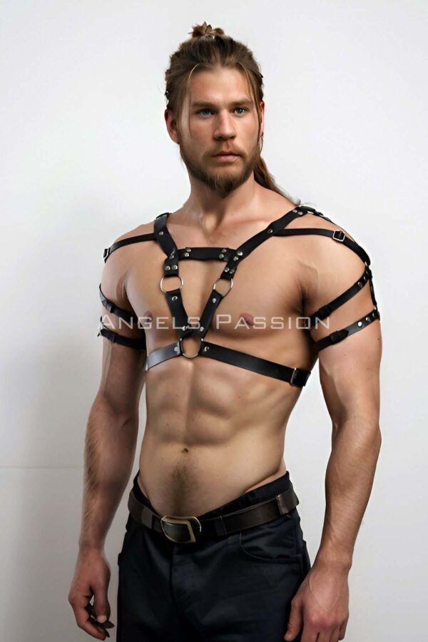 savasci viking erkek harness erkek partywear viking cosplay apftm6 erkek harness angels passion 130698 41 B