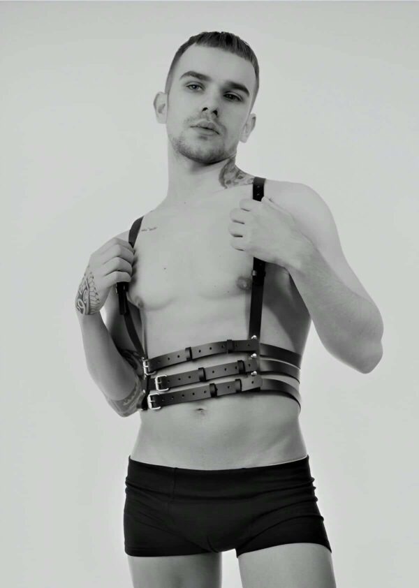 seksi deri erkek aksesuar apftm107 erkek harness angels passion 126981 38 B