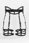 Seksi Deri Jartiyer Harness