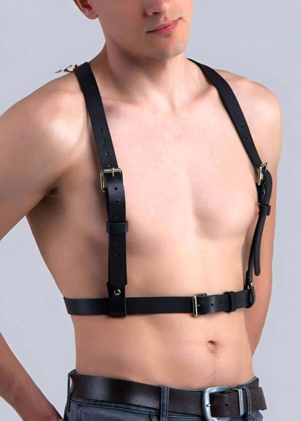 seksi erkek erotik giyim apftm26 erkek harness angels passion 122826 38 B
