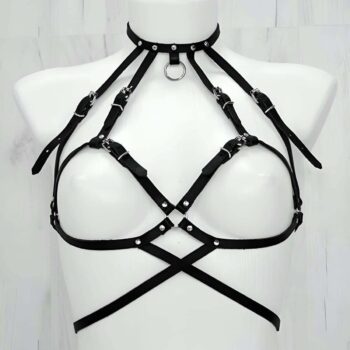Seksi Giyim Deri Harness - APFT330