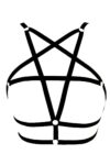 Seksi Göğüs Kafesli Harness