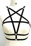 Seksi Göğüs Kafesli Harness