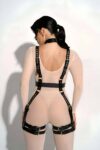 Şık Deri Body Harness